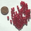 100 4mm Faceted Garnet